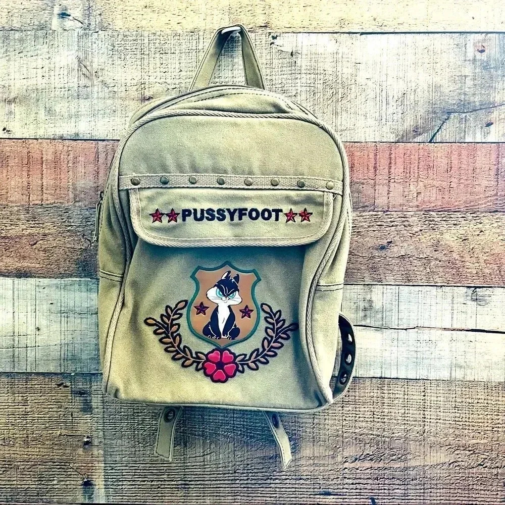 Vintage Looney Tunes Vintage Pussyfoot Army Backpack
